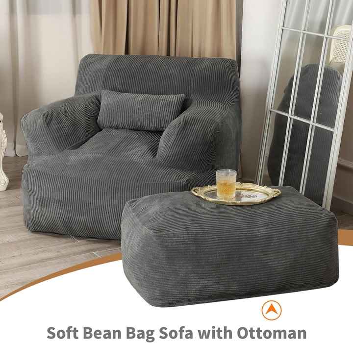 Custom Bean Bag Couch Chair For Gaming Reading