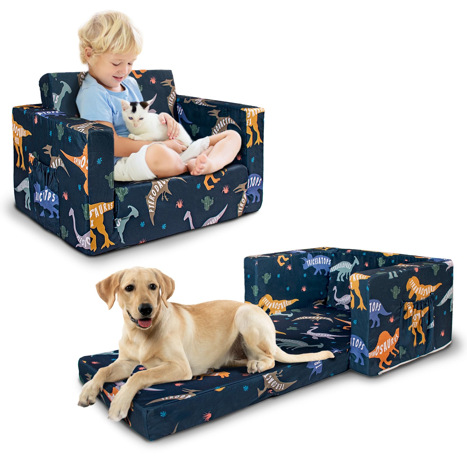 Custom Foldable Couch Compression Kids Sofa