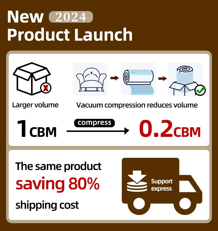 Vacuum Compressed Foam Sofa Packaging: Cut Shipping Costs by 80% | KINGSEN