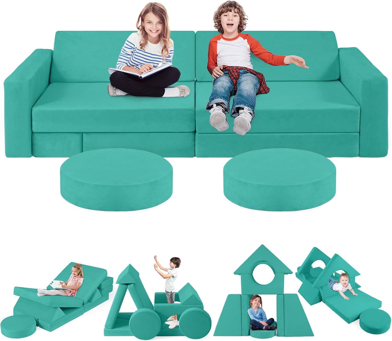 How To Choose The Kids Modular Play Couch ？