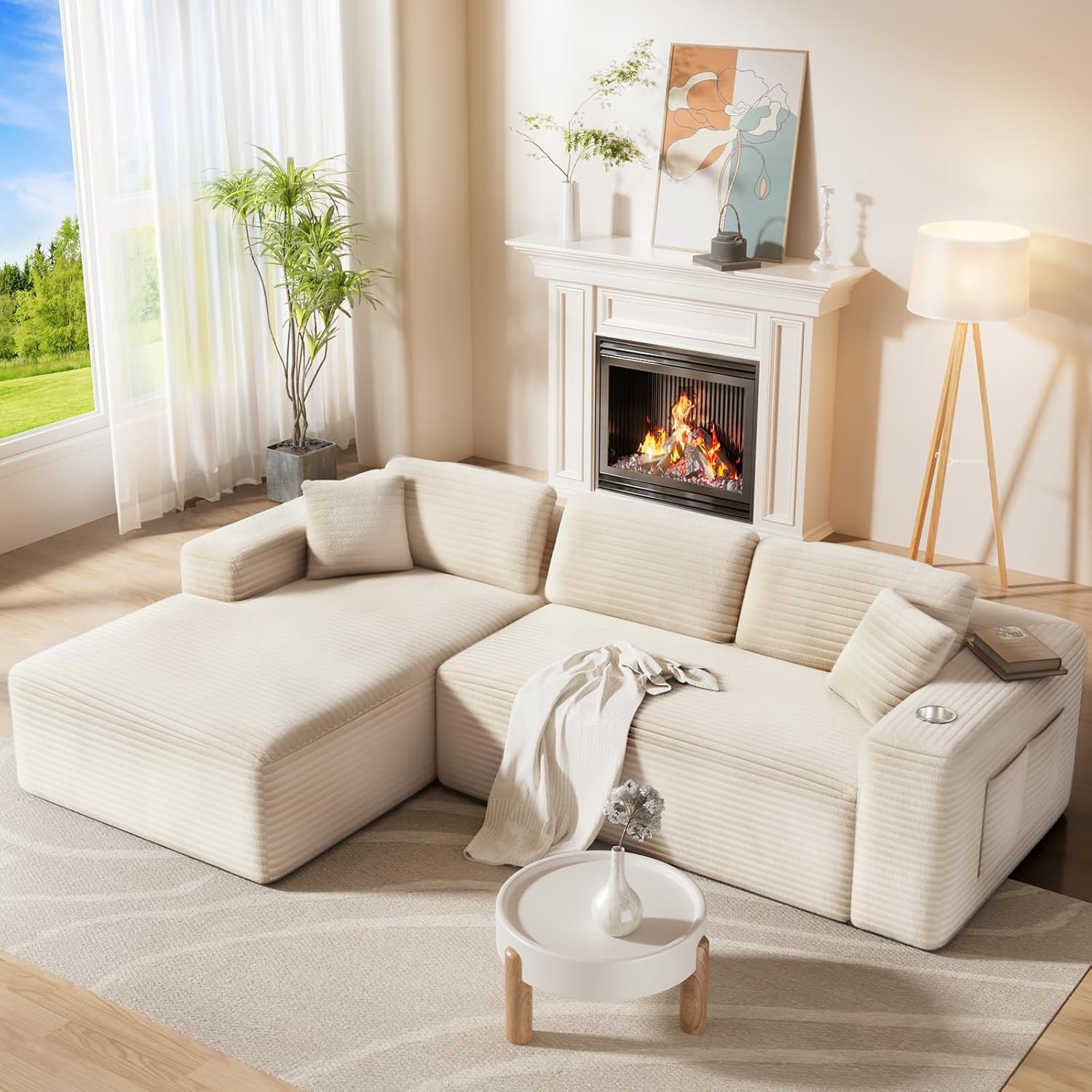 How Many Types of Compression Sofas: Modular, Single Seat, Loveseat, L-shape, U-shape