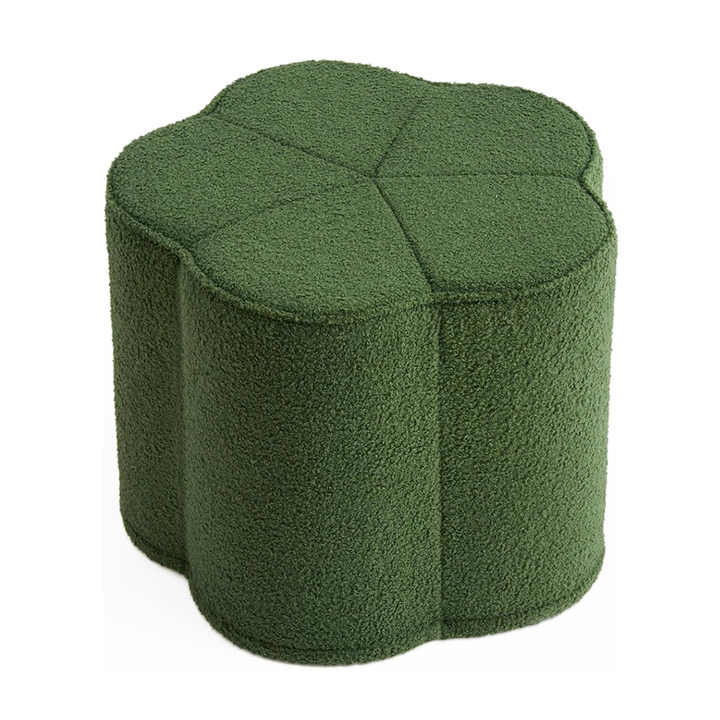 Foam Foot Rest Pouf Ottoman With Non-slip