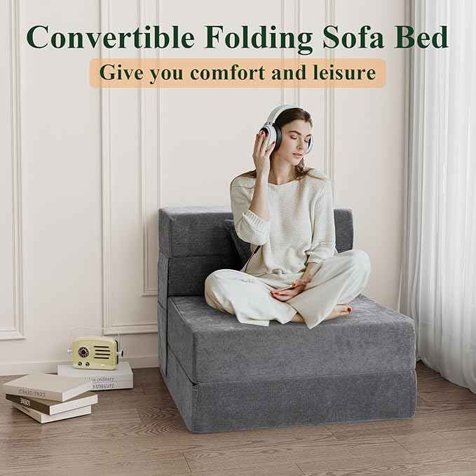 Foldable Toddler Compressed Sofa and Sleeper Mattess