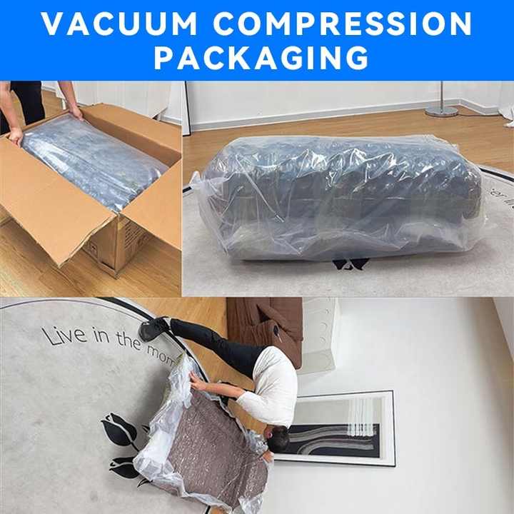 Living Room Vacuum Packed Foam Compressible Sofa
