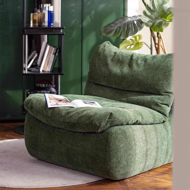Vacuum Compressed Single Seat Lazy Sofa