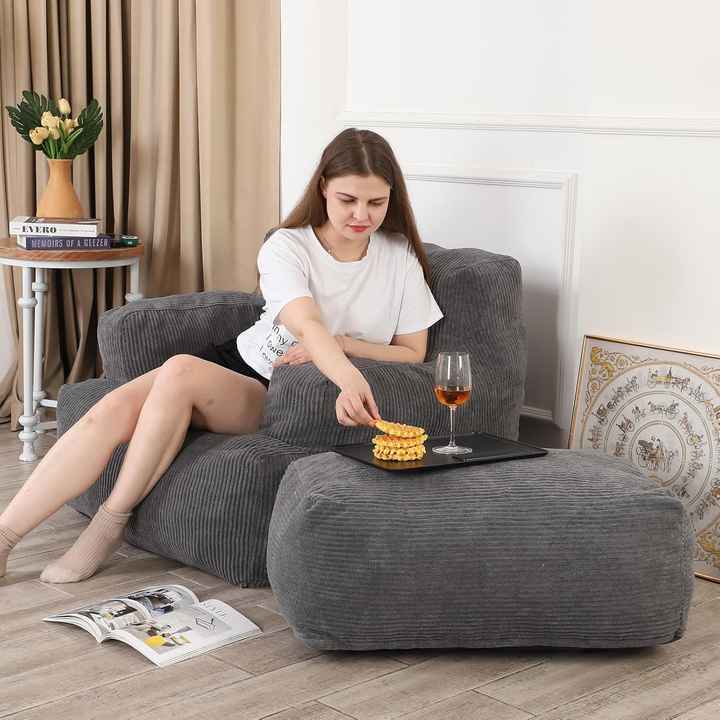 Custom Bean Bag Couch Chair For Gaming Reading