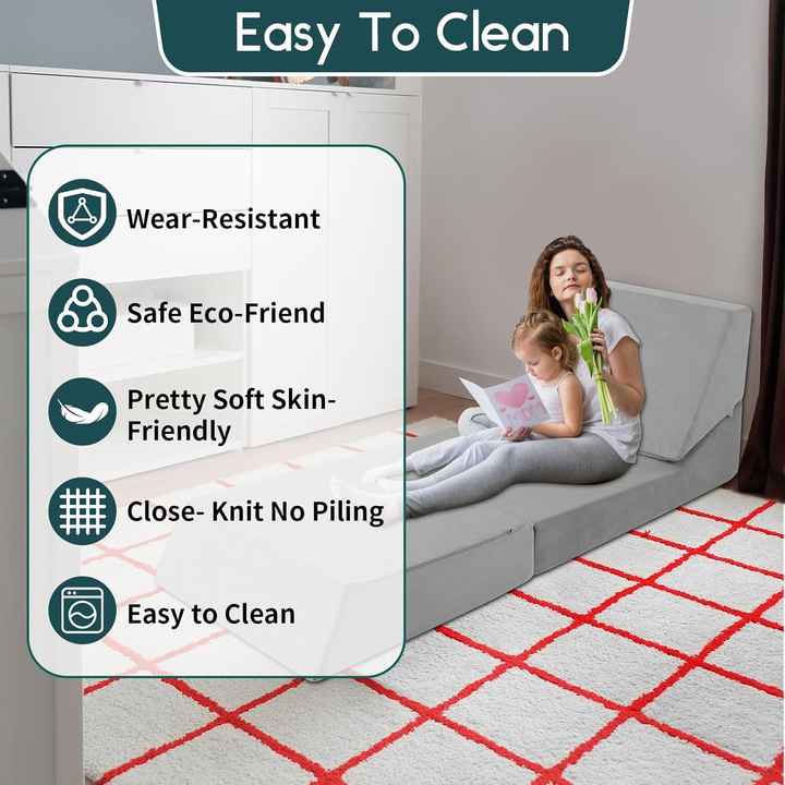 3-IN-1 Foldable Compressed Floor Sofa & Mattress