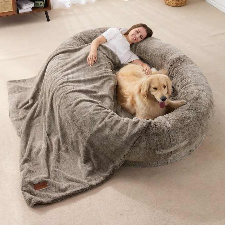 Large Orthopaedic Human Pet Bed For Dogs and Cats