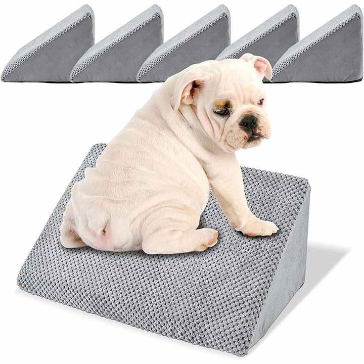 6 Pack Low-angled Pet Stairs for Small Dogs, Injured Dogs and Older Cats