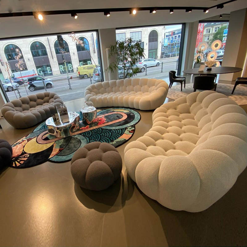 3D Honeycomb Net Celebrity Bubble Lazy Sofa
