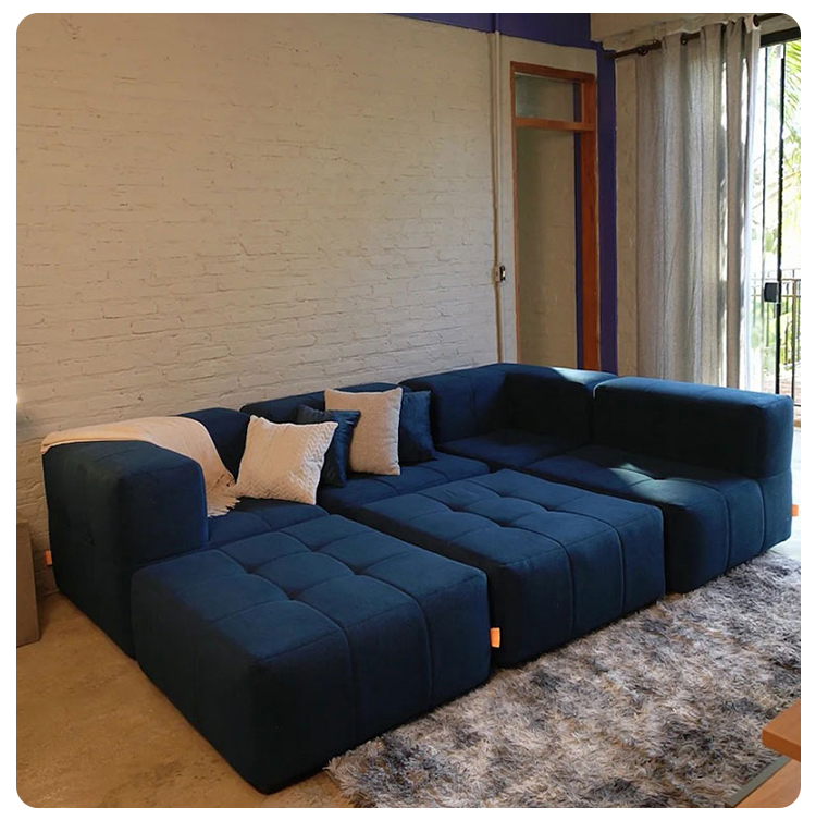 Living Room Boneless Comfy Compressible Sofa in a Box