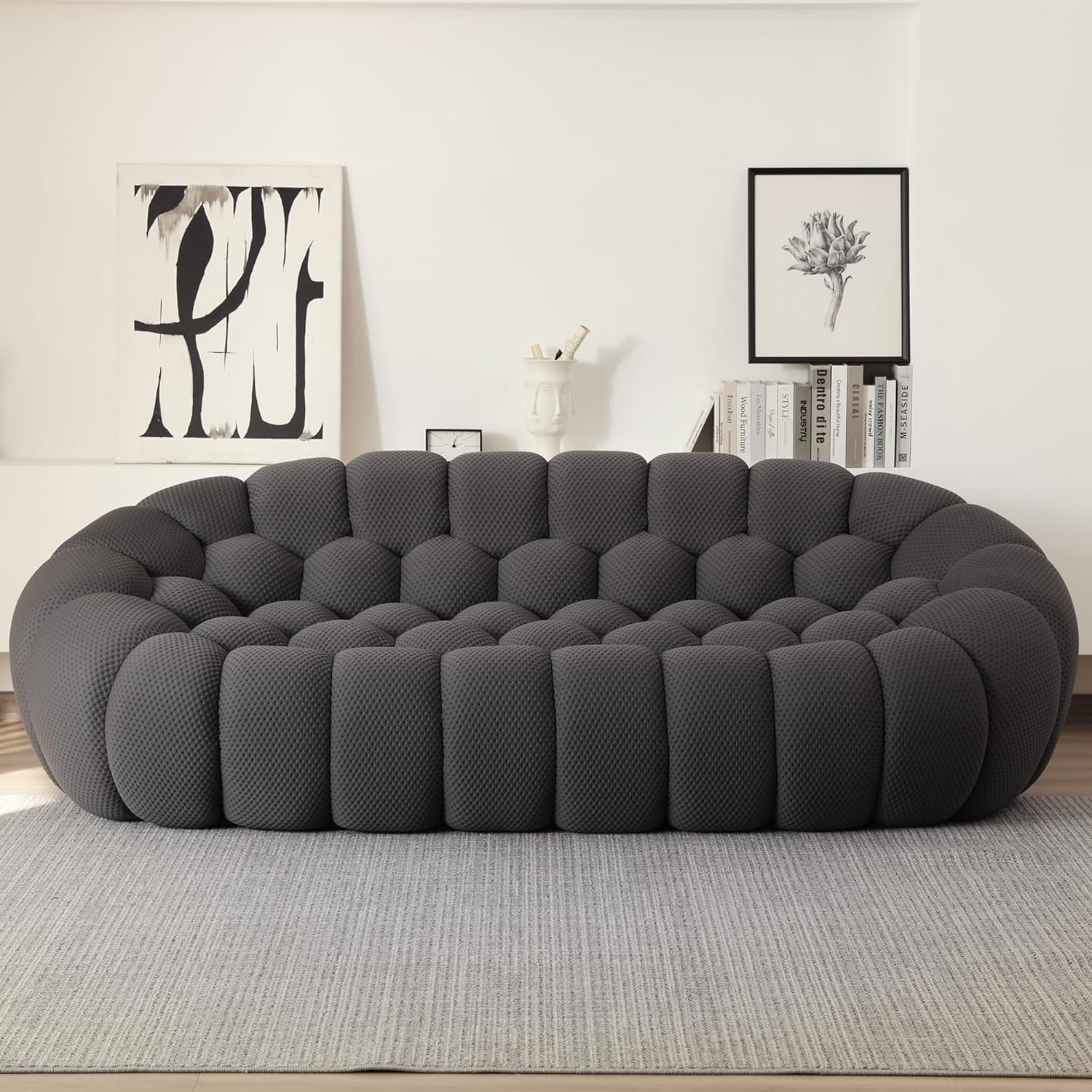 3D Honeycomb Net Celebrity Bubble Lazy Sofa