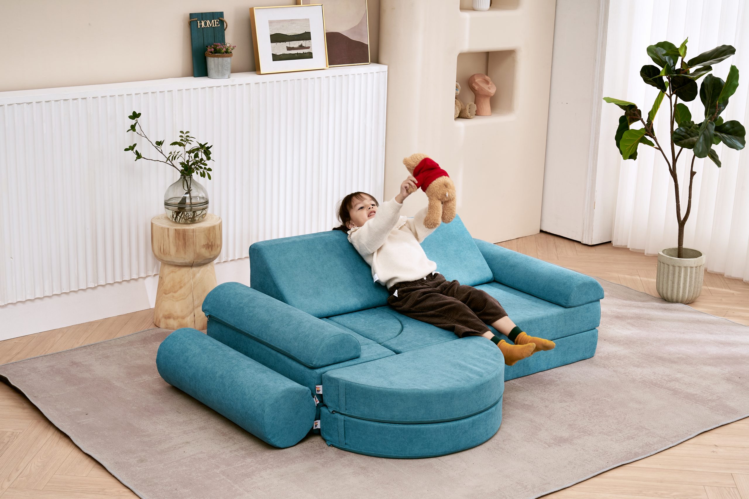 Ultimate Kids Play Couch 14pcs