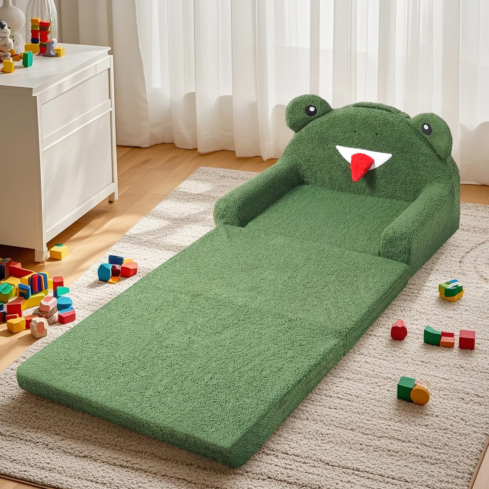 Custom Foldable Kid Couch Bed With Compressed Package