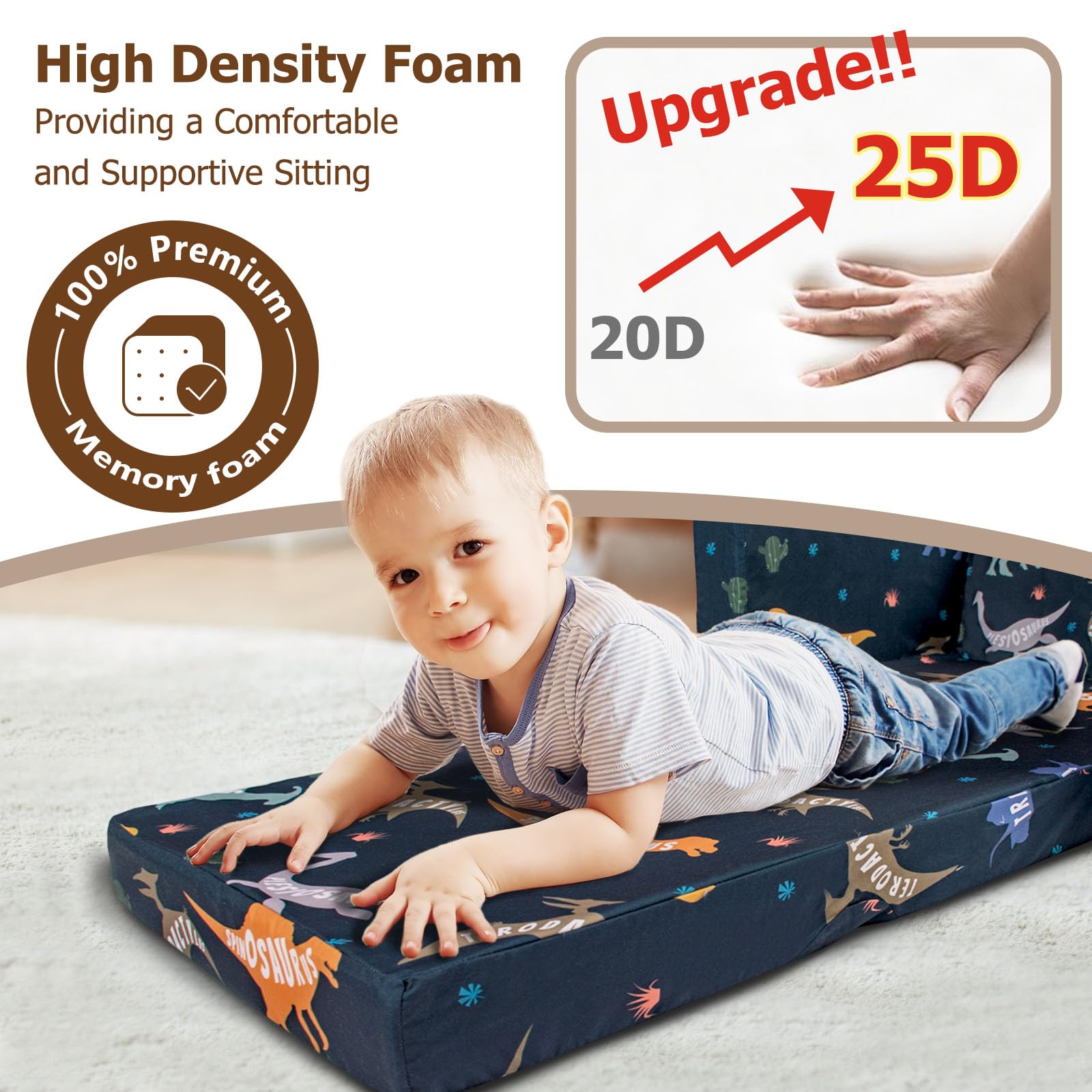 Custom Foldable Couch Compression Kids Sofa