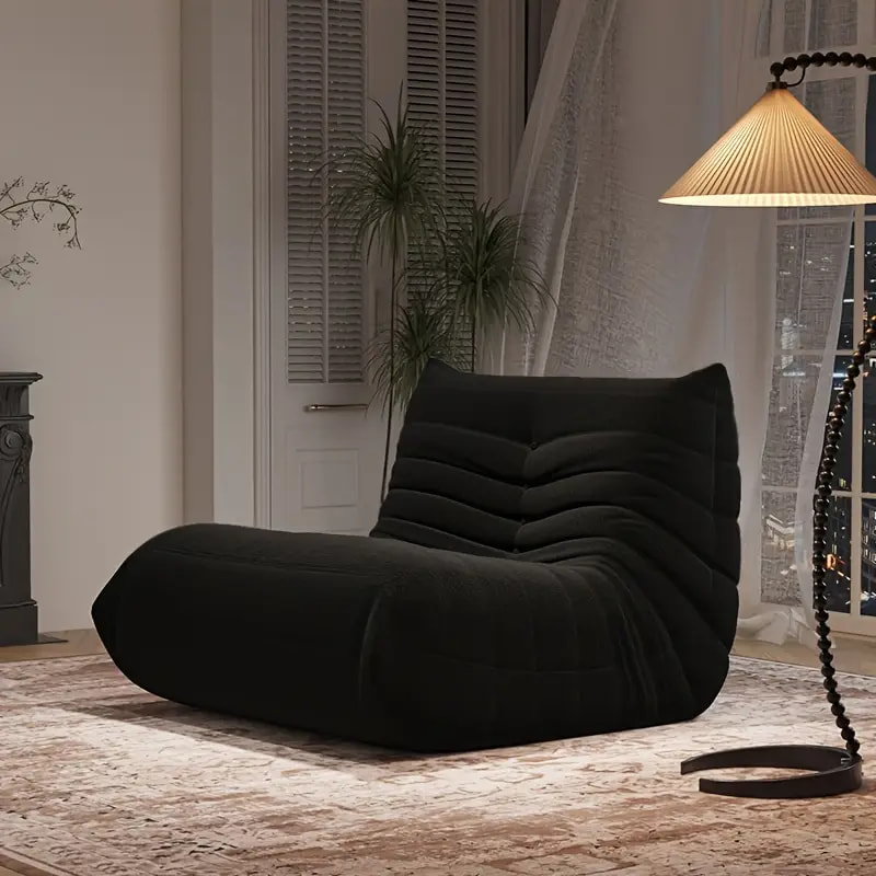 Molded Foam Lazy Sofa - Bean Bag Chair for Adults