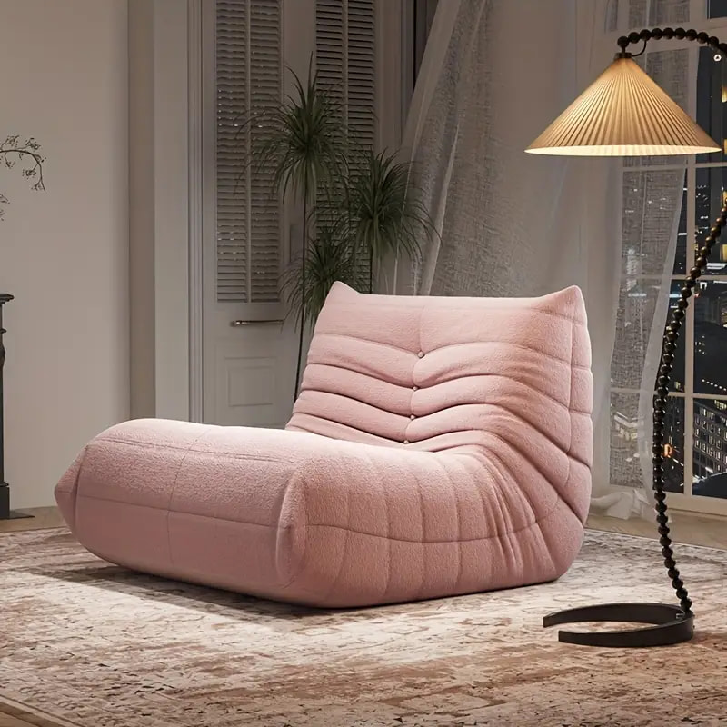 Molded Foam Lazy Sofa - Bean Bag Chair for Adults