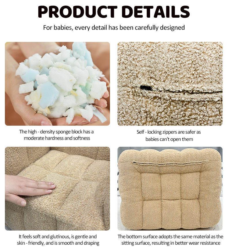 Multiple Colors Toddles Soft Bean Bag Chair