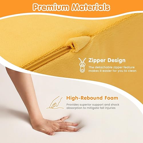 7PCS Toddler Foam Modular Climbing and Sliding Play Set