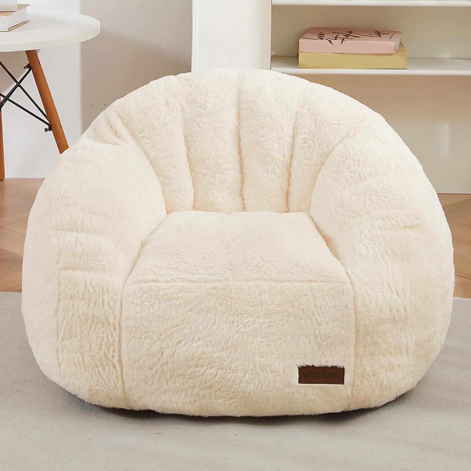 Shell Shaped Boys and Girls Playroom Bean Bag Couch