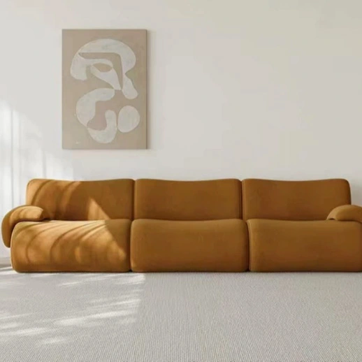 Modern Stylish Curved Compression Couch in Box