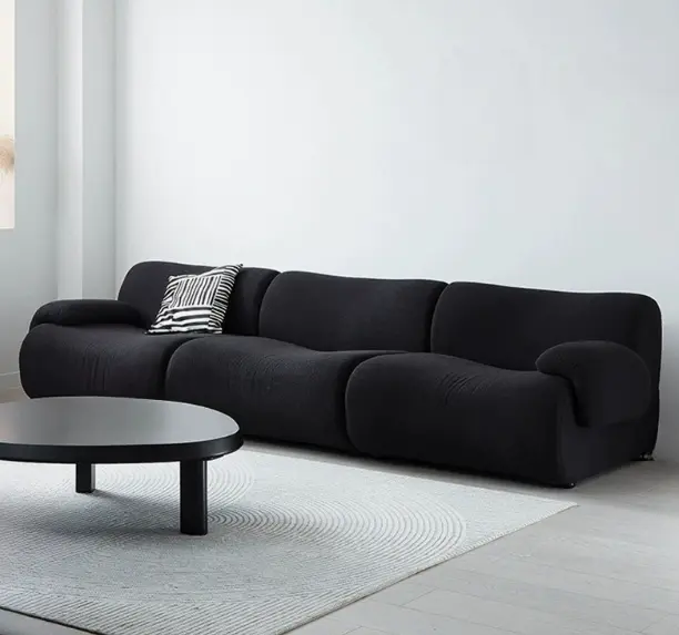 Modern Stylish Curved Compression Couch in Box