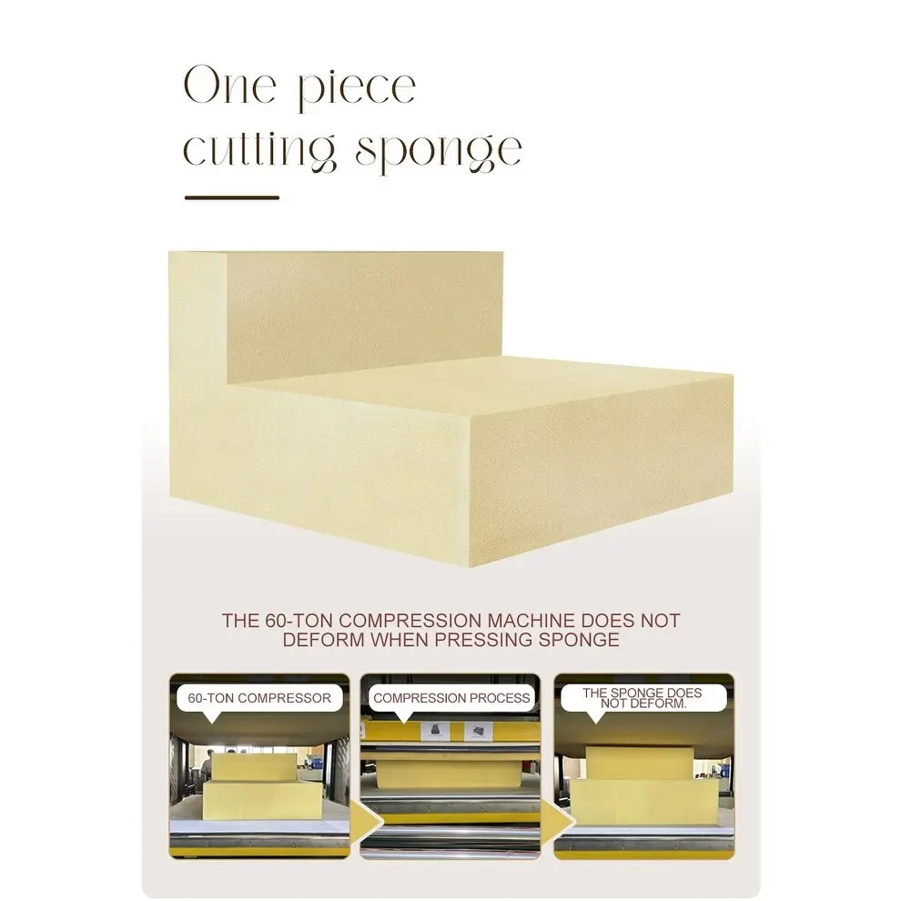 French Style Cloud Modular Sectional Compression Sofa