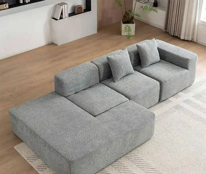 Full-Foam Compression Sofa for Living Room, Apartment & Hotel