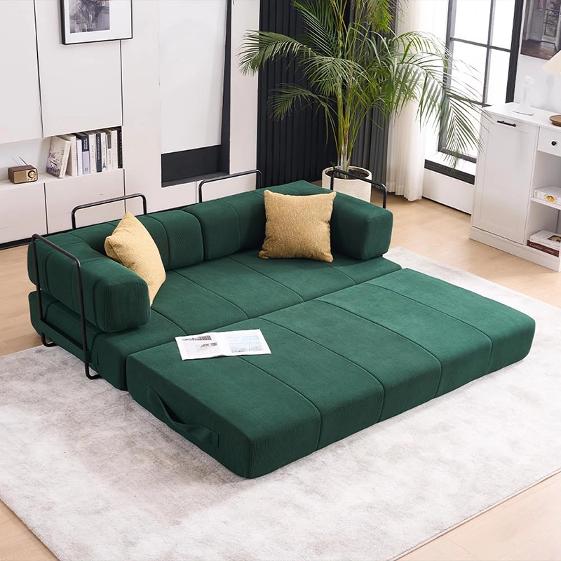 Luxury Foldable Compression Sleeper Sofa Bed