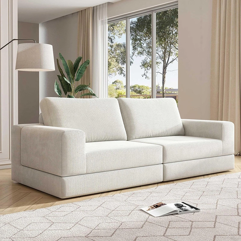 Versatile Modular Sectional Loverseat Sofa Bed