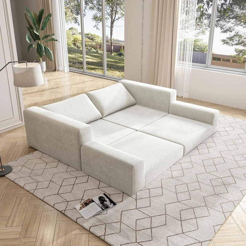 Versatile Modular Sectional Loverseat Sofa Bed