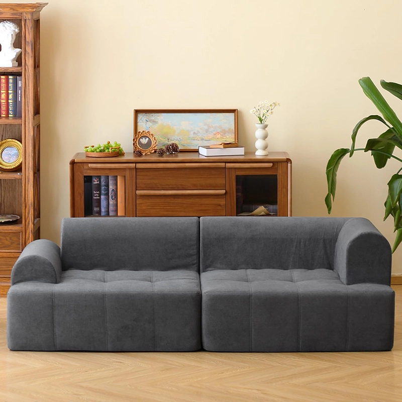 Full Foam Loveseat Compression Sofa For Apartment and Bedroom
