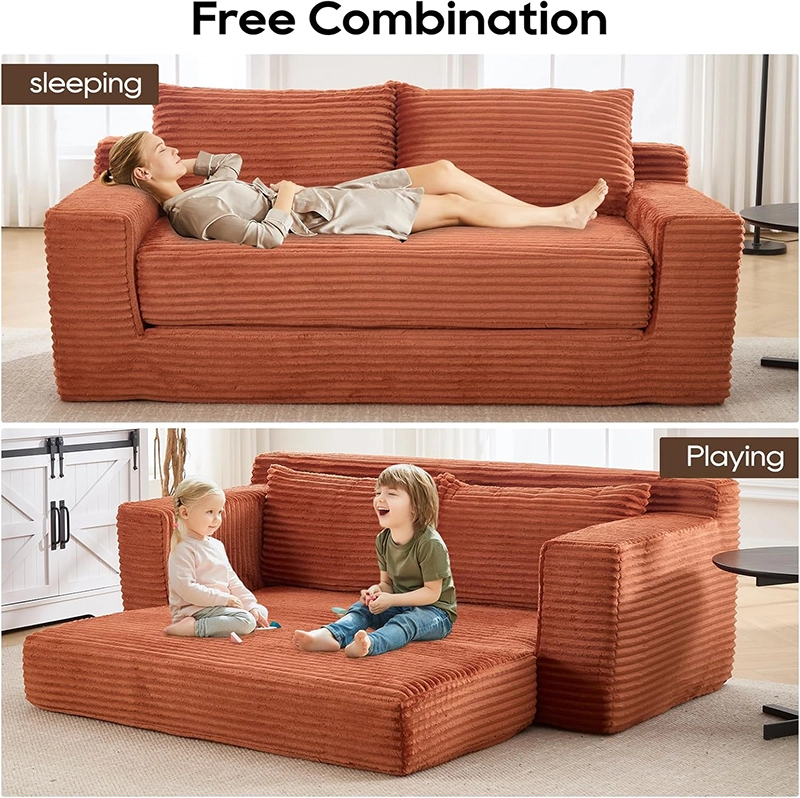 70" Loveseat Compression Sofa for Living Room, Bedroom and Apartment