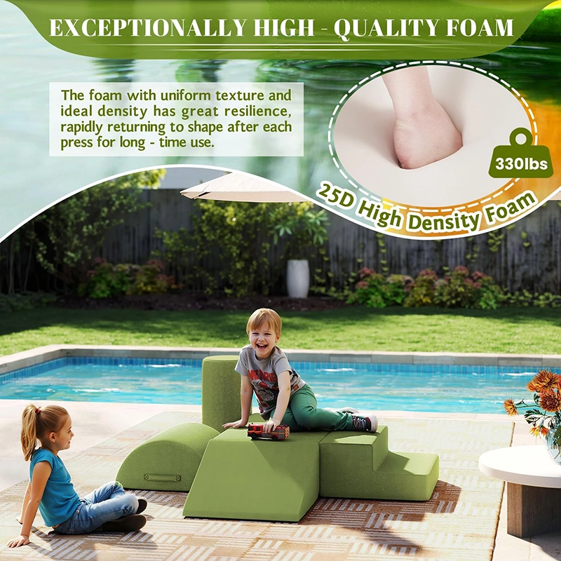 Outdoor Soft Play Climbing for Toddlers