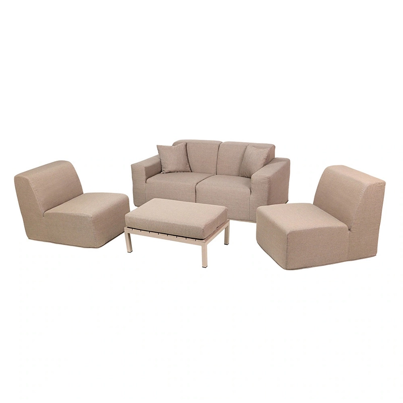 Outdoor Compressed Foam Sectional Sofas