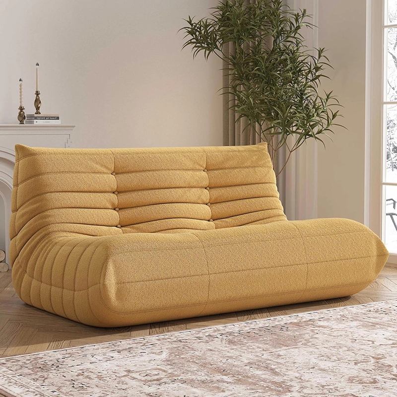 Caterpillar 2 Loveseat Compressed Sofa - Custom Bean Bag Chairs