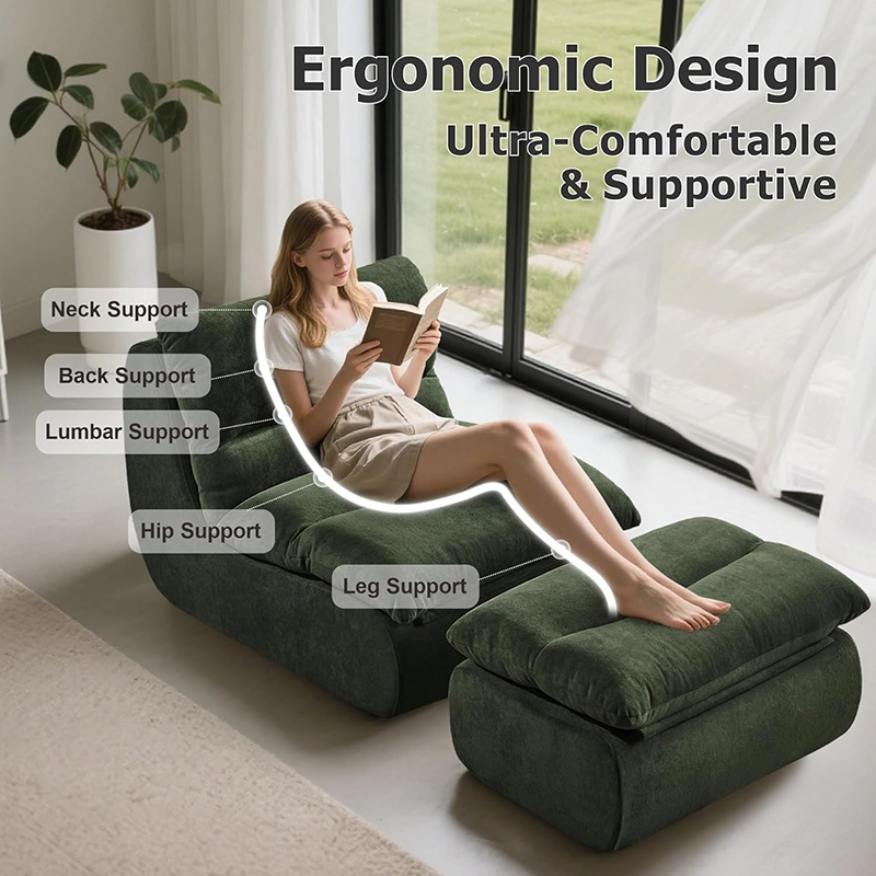 Single Compression Sofa  - One-seater Foam Sofa Chair