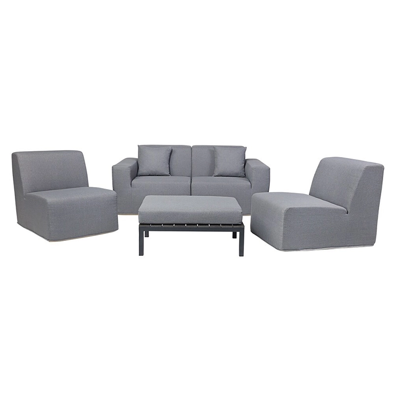 Outdoor Compressed Foam Sectional Sofas
