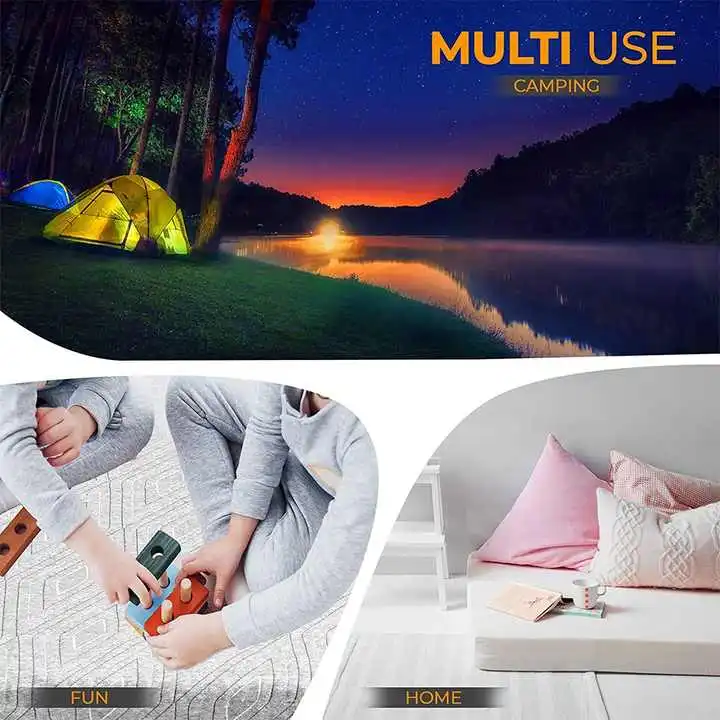 Foldable Memory Foam Mattress For Yoga and Camping