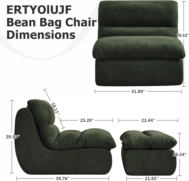 Single Compression Sofa  - One-seater Foam Sofa Chair