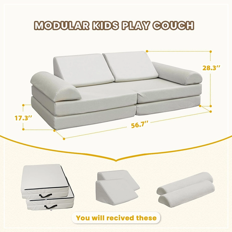 Outdoor Waterproof Kids Modular Sectional Sofa
