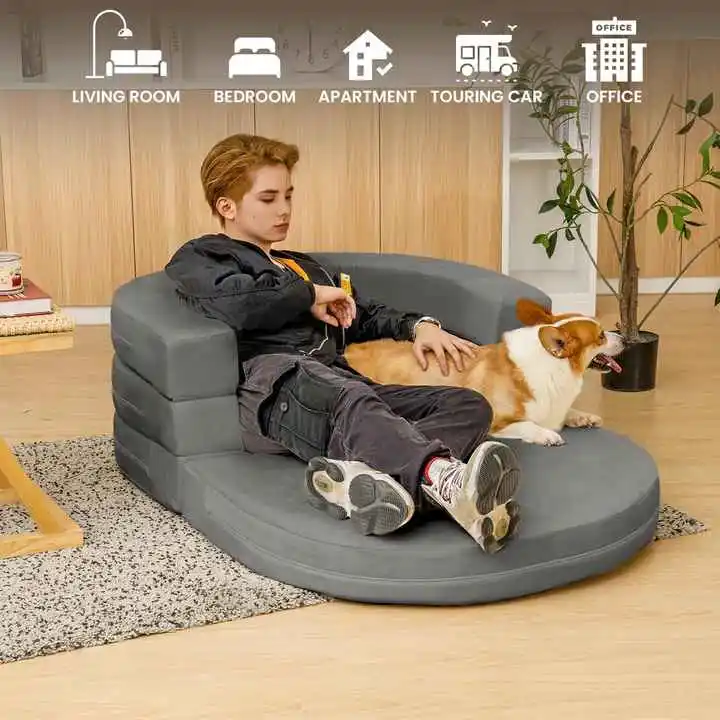 3 in 1 Memory Foam Human Pet Dog Bed