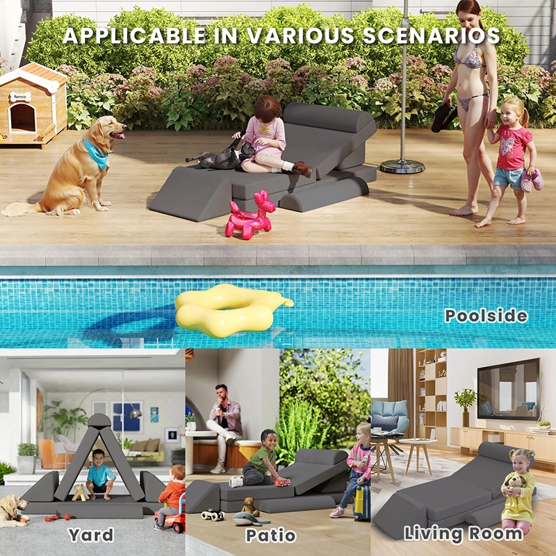 Outdoor Waterproof Kids Modular Sectional Sofa