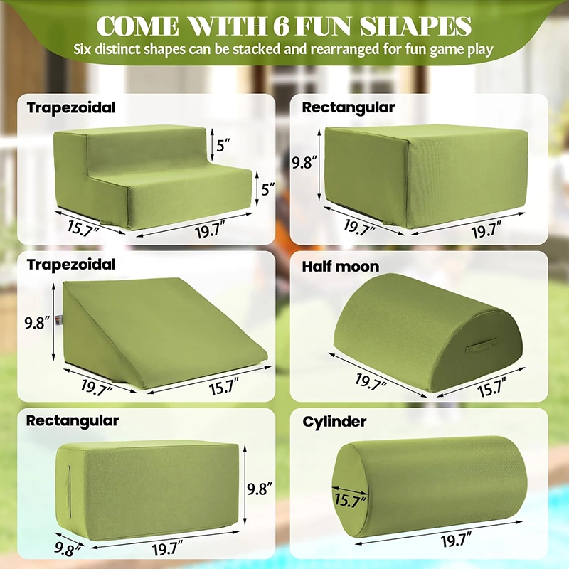 Outdoor Soft Play Climbing for Toddlers