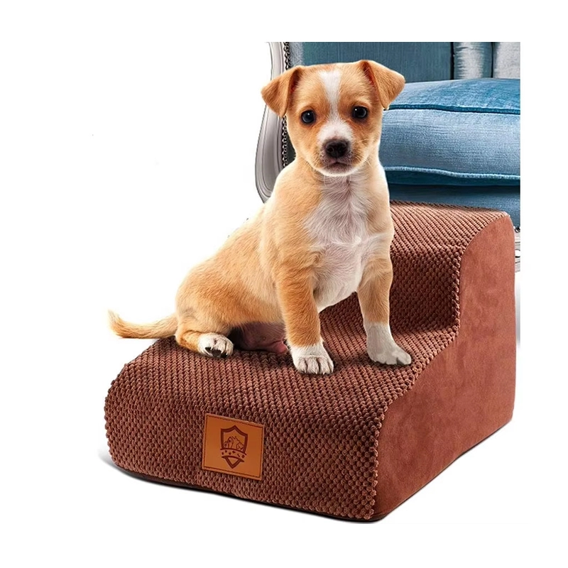 2 Step High Elastic Sponge Dog Stair For Small Animals