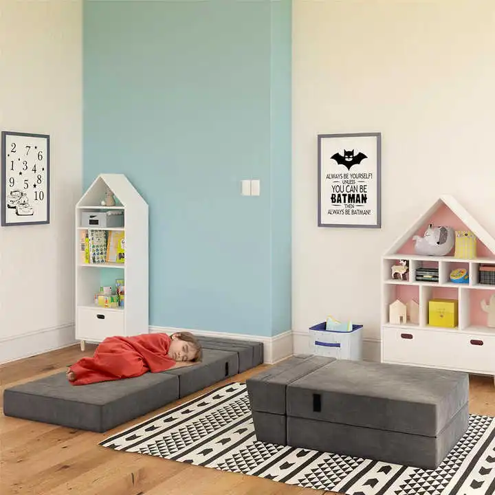 Convertible Memory Foam Sofa and Comfy Folding Mattress