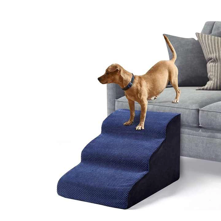 3 Layers Compress Foam Dog Ramp Pet Stairs