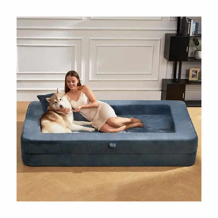 3-in-1 Convertible Floor Sofa For Adults and Pets