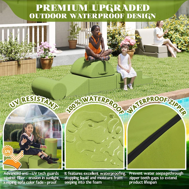 Outdoor Soft Play Climbing for Toddlers