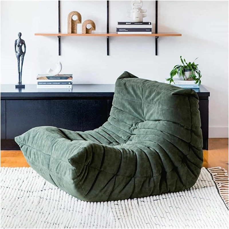 Caterpillar Single Compression Sofa - Lazy Couch Bean Bag Chair